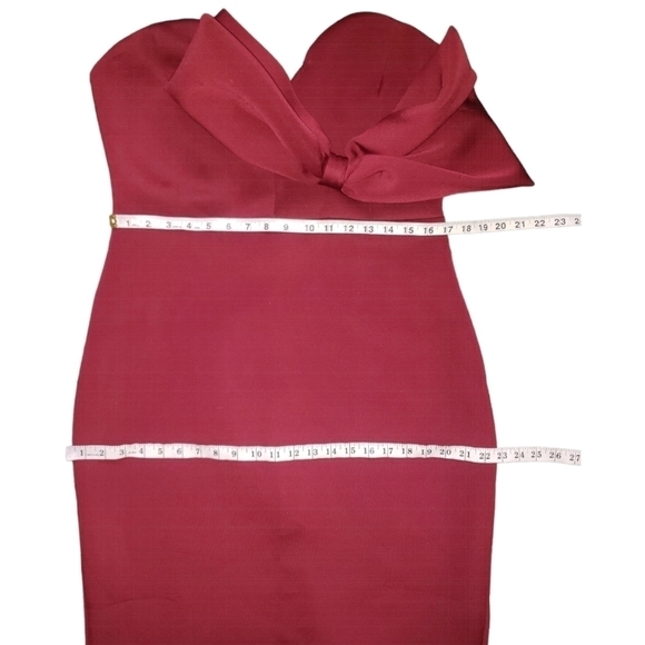 NWT Love And Lemonade Sweetheart Bow Bodycon Dress Size XL - Picture 5 of 8